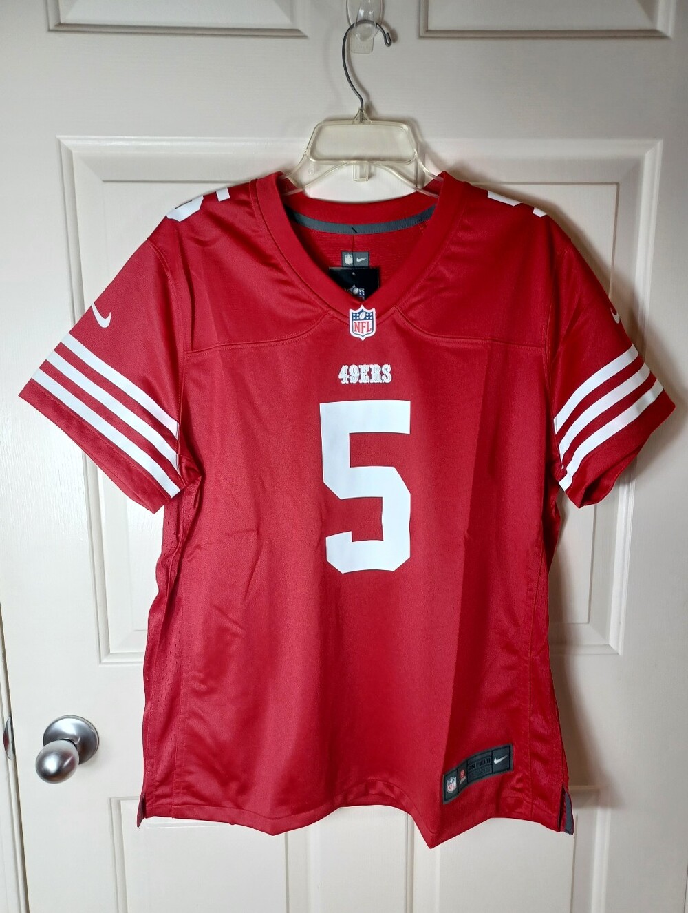 Women's Nike Nfl Trey Lance San Francisco 49ers Jersey Size 2XL Brand New